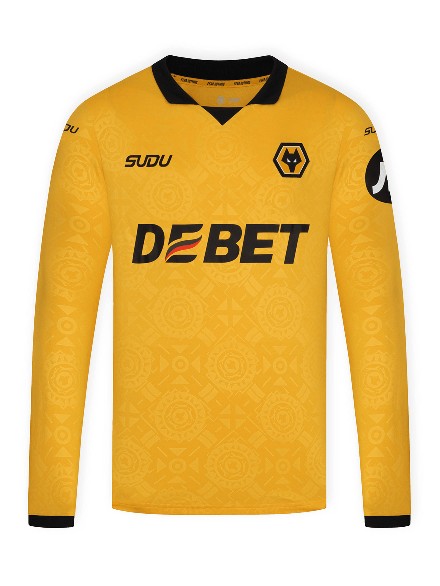 SUDU 2025-26 Wolves Home Shirt - L/S - Adult Long Sleeve Shirt