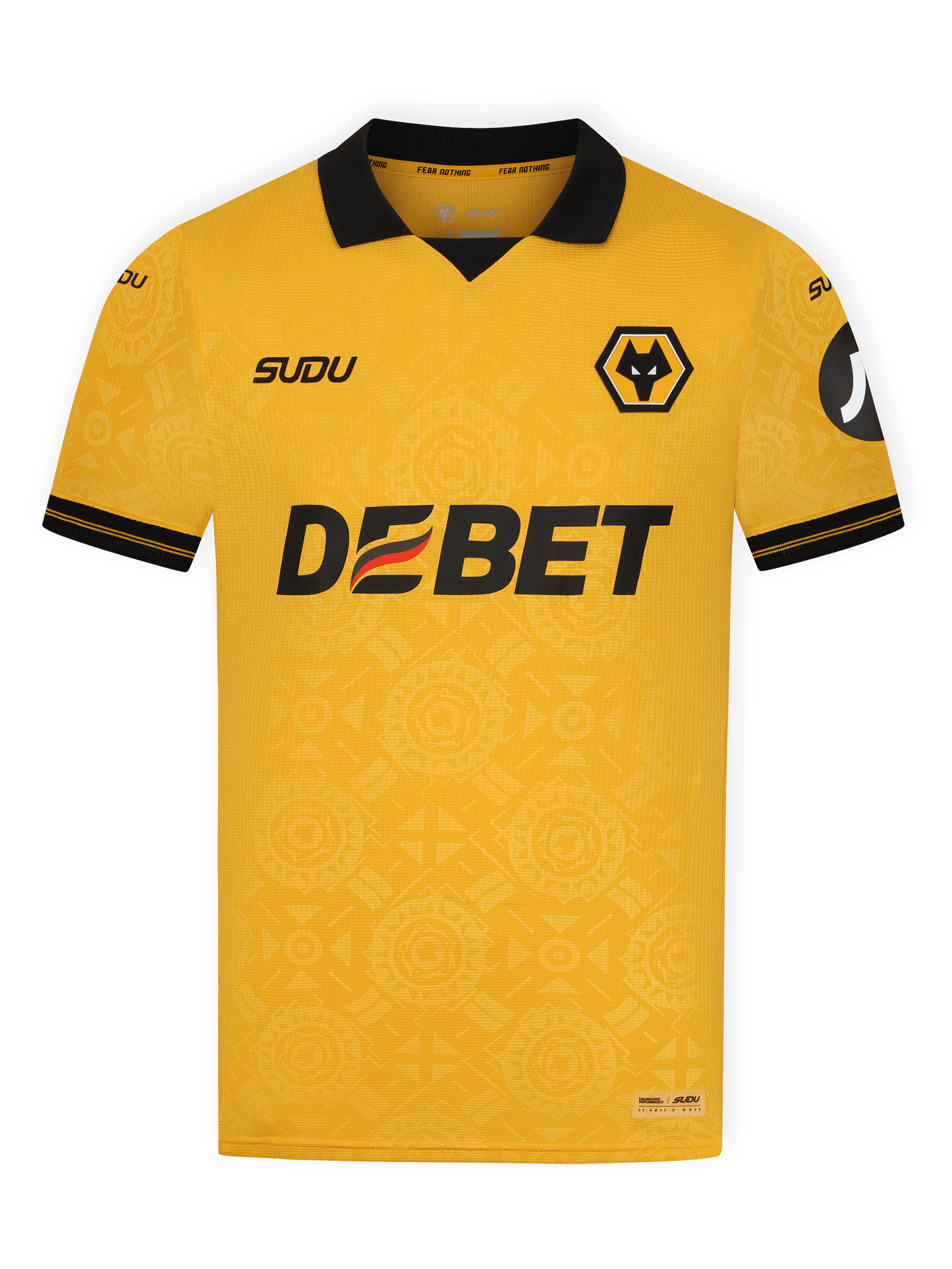 SUDU 2025-26 Wolves PRO Home Shirt - Adult Short Sleeve T-Shirt