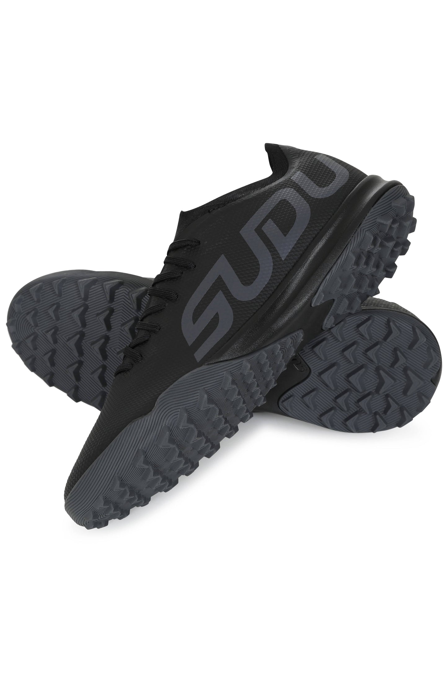 SUDU SFS TT 01 Turf Football Boots - Black Astroturf Shoe