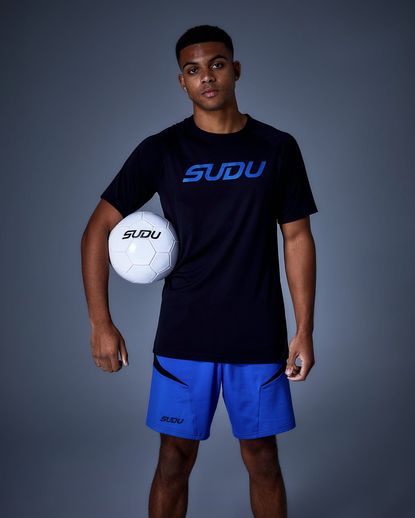SUDU SPT 01 Logo T-Shirt - Black Short Sleeve T-Shirt