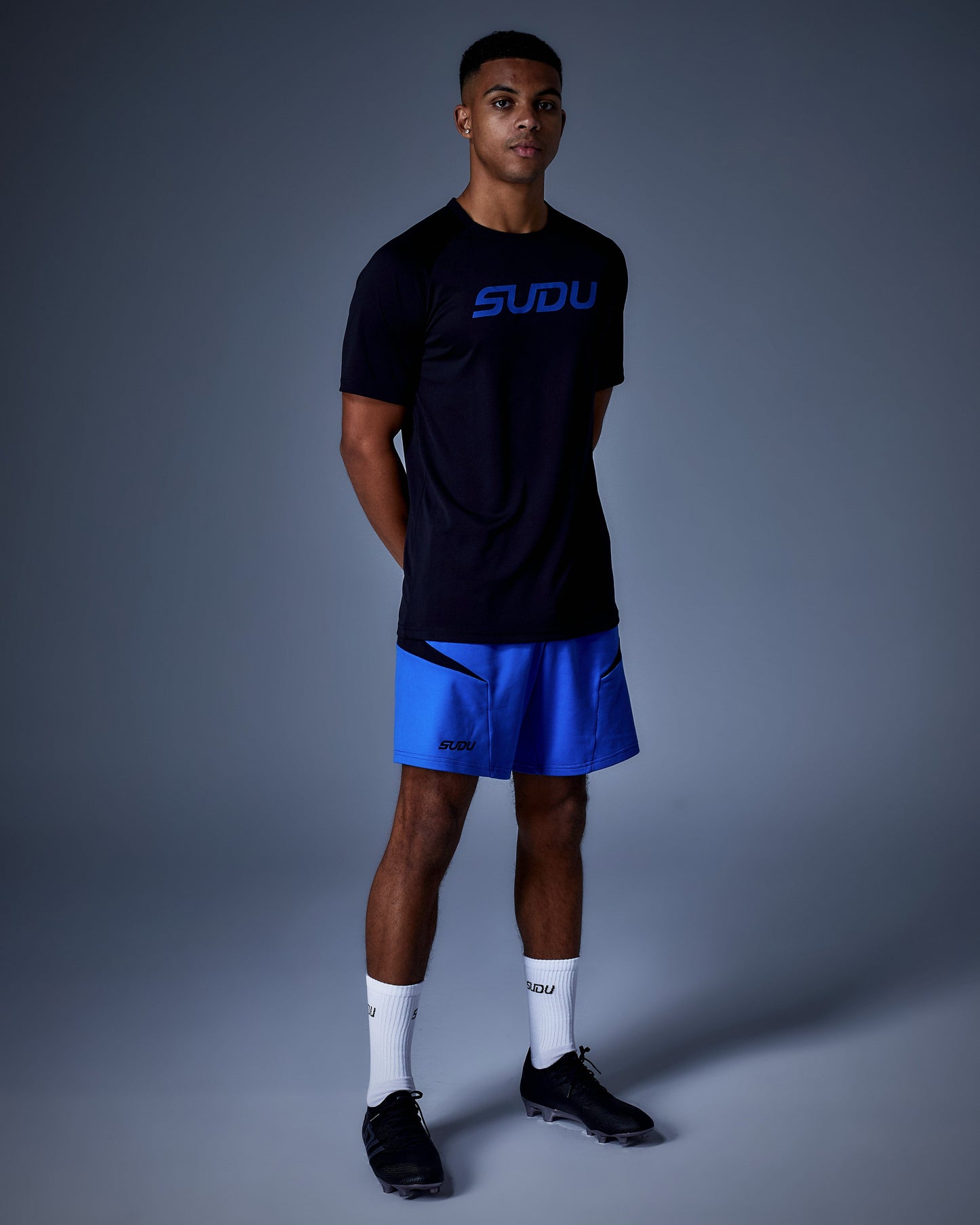 SUDU SPT 01 Logo T-Shirt - Black Short Sleeve T-Shirt