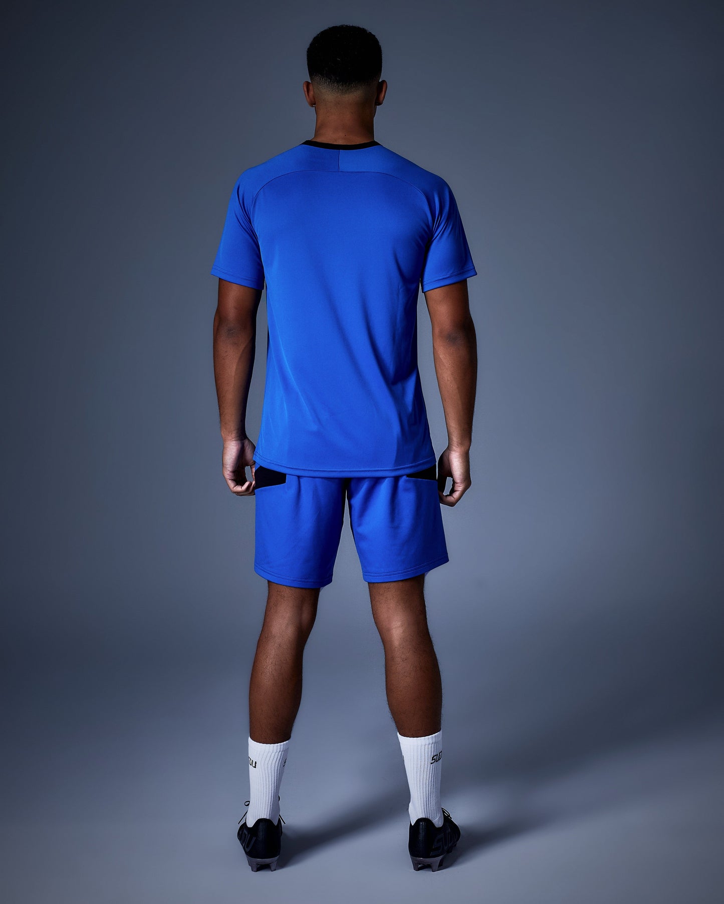 SUDU SPT 01 Logo T-Shirt - Blue Short Sleeve T-Shirt