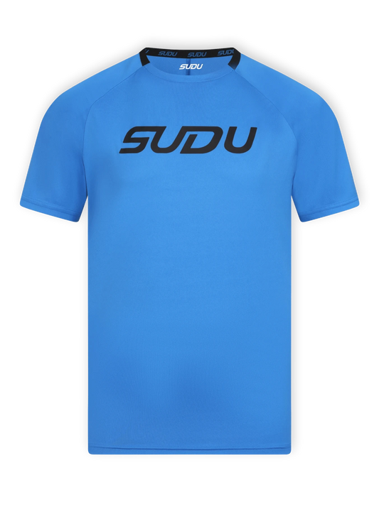 SUDU SPT 01 Logo T-Shirt - Blue XS Short Sleeve T-Shirt