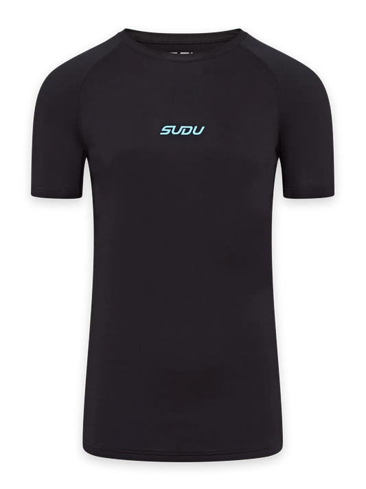 SUDU SRB SS 01 Short Sleeve Baselayer - Black XS Short Sleeve T-Shirt