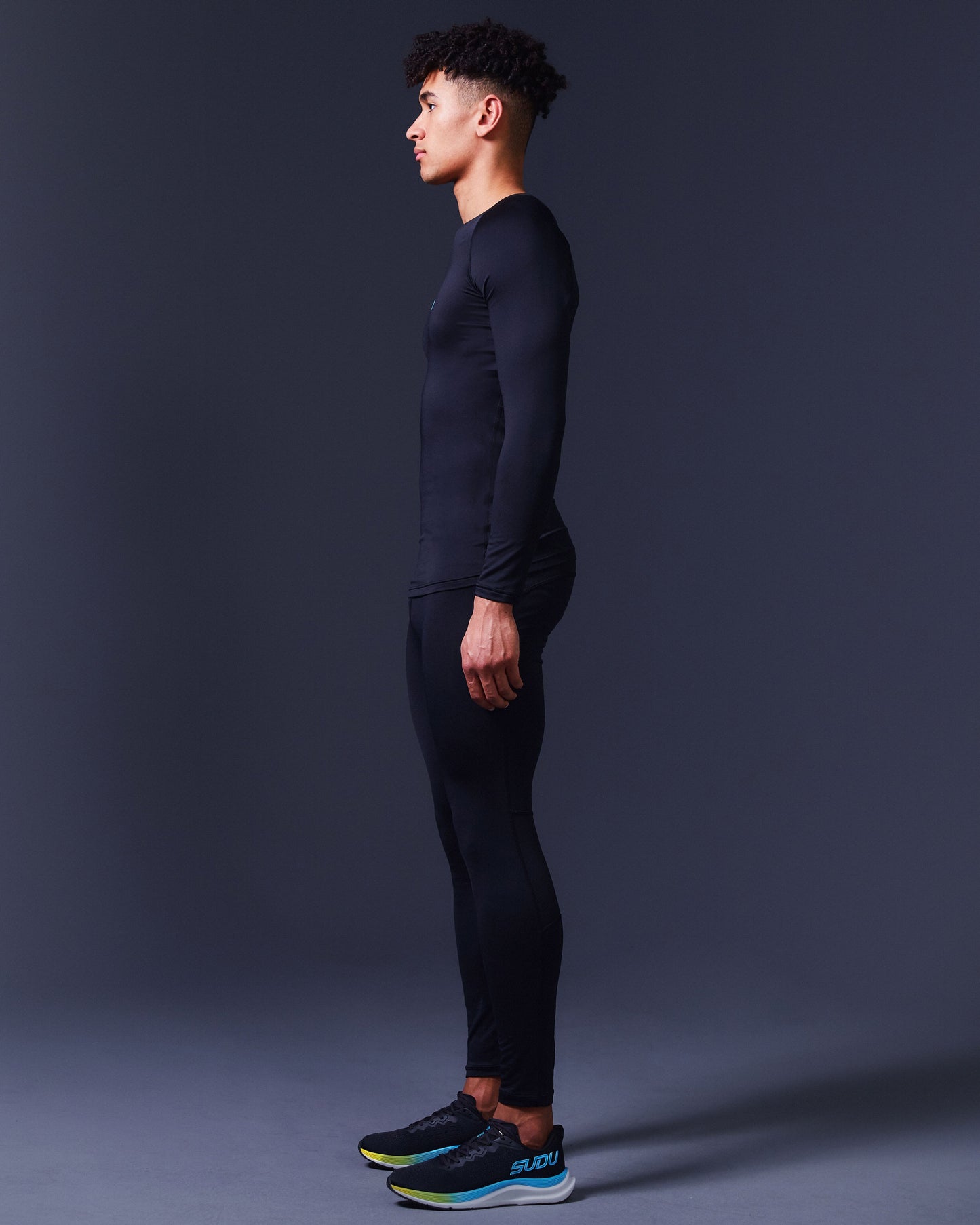 SUDU SRBT 01 Run Baselayer Pants - Black Pants