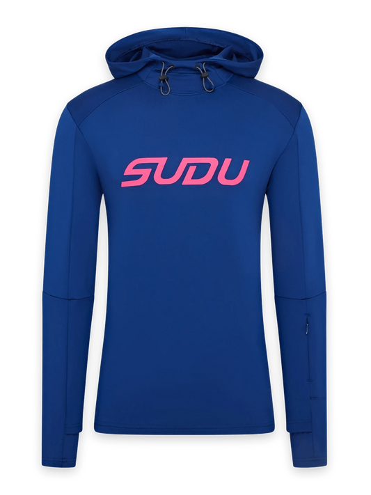 SUDU SRH 01 Hoodie - Dark Blue/Pink XS Hoodie