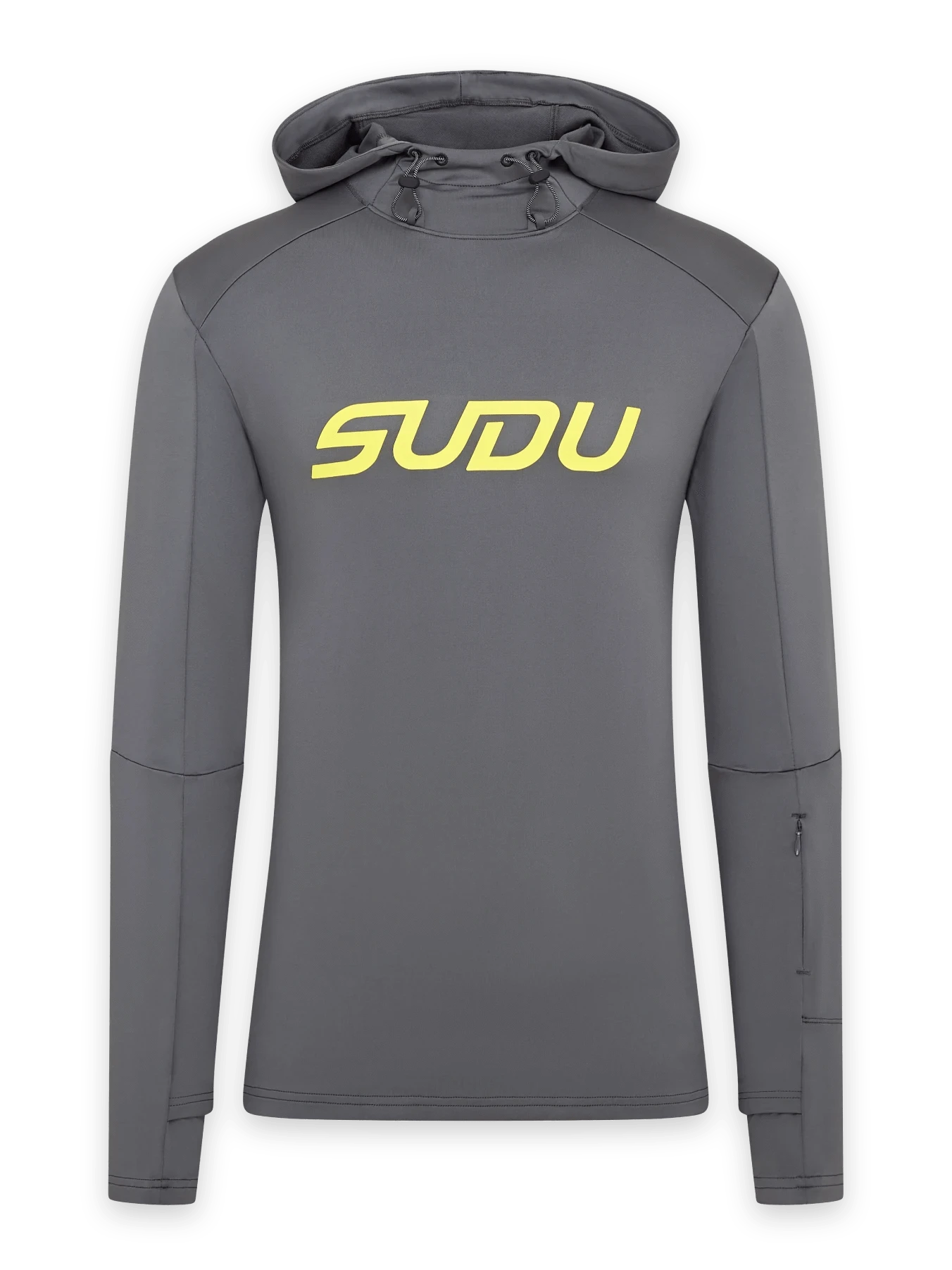 SUDU SRH 01 Hoodie - Grey/Yellow XS Hoodie