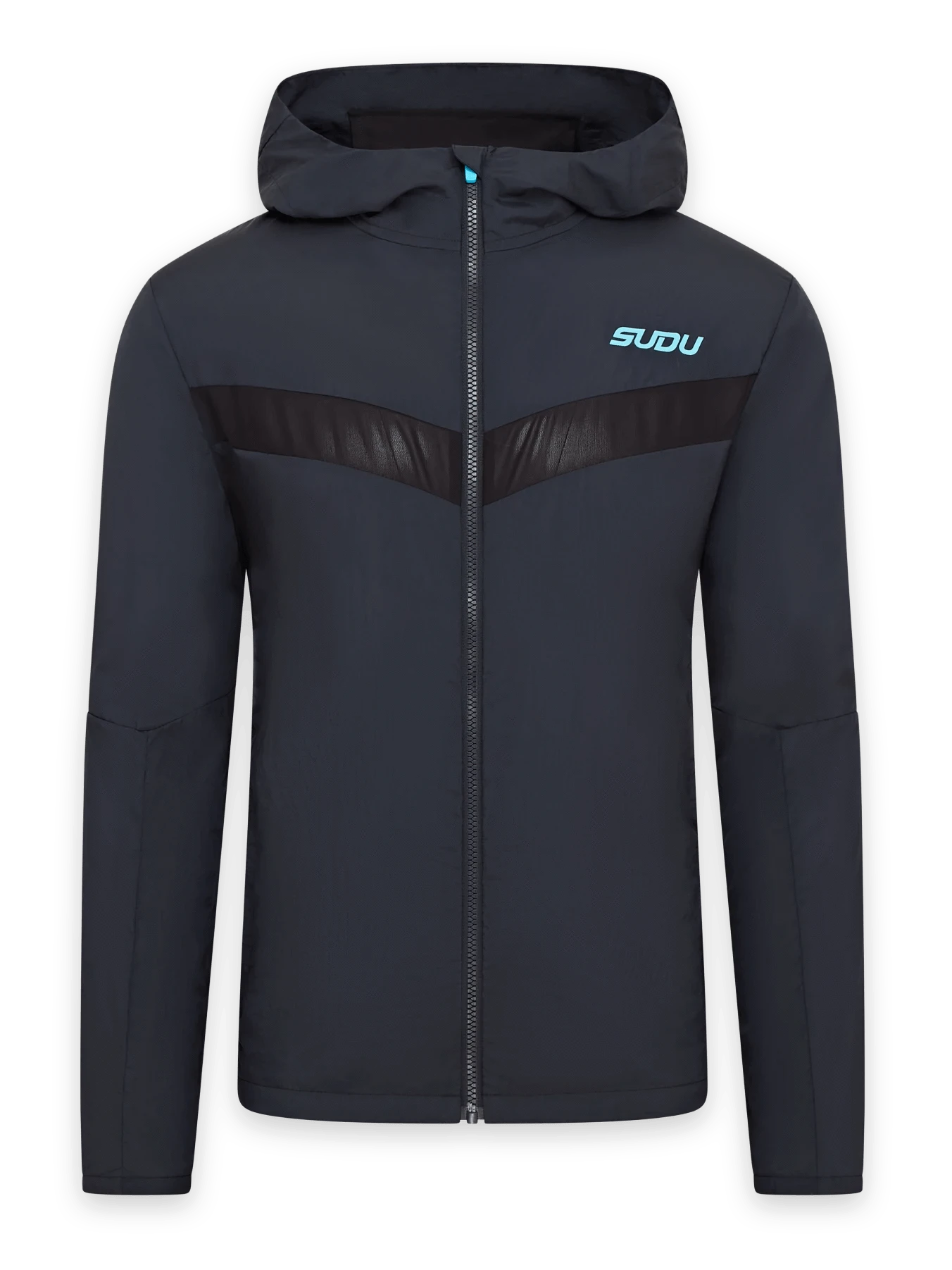 SUDU SRJ L 01 Lightweight Jacket - Black/Light Blue XS Jacket