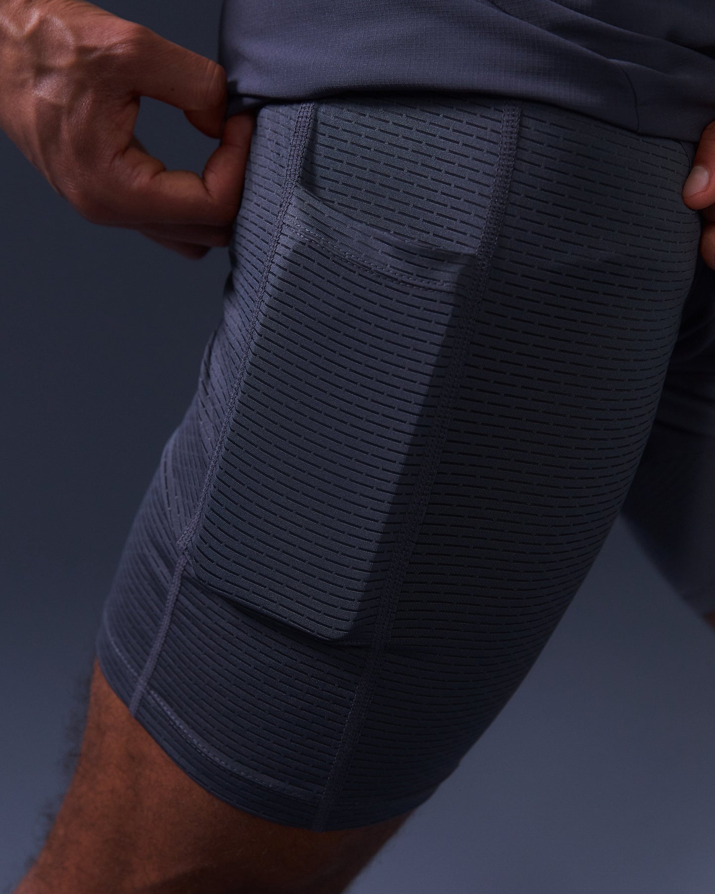 SUDU SRS 01 Run Shorts - Iron Gate / Blazing Yellow Shorts