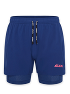 SRS 01 Shorts - Dark Blue/Pink