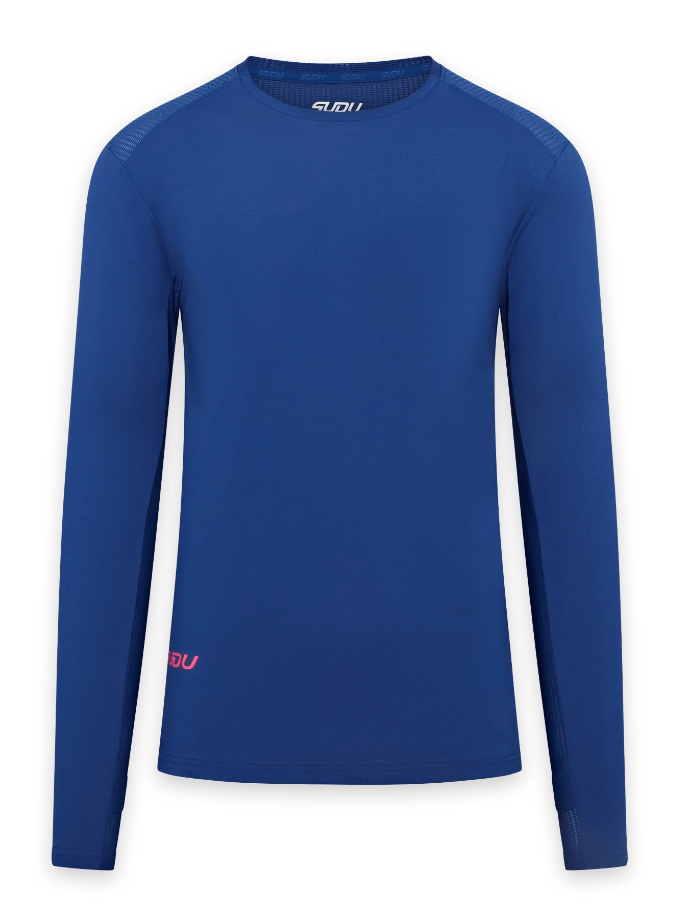 SUDU SRT LS 01 Long Sleeve Shirt - Dark Blue/Pink XS Long Sleeve Shirt