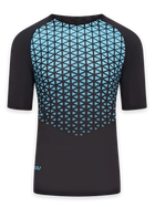 SRT SS 01 Short Sleeve T-Shirt - Black/Light Blue