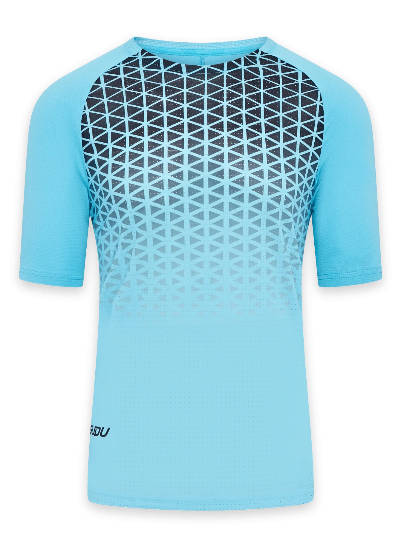 SUDU SRT SS 01 Short Sleeve T-Shirt - Light Blue/Black XS Short Sleeve T-Shirt