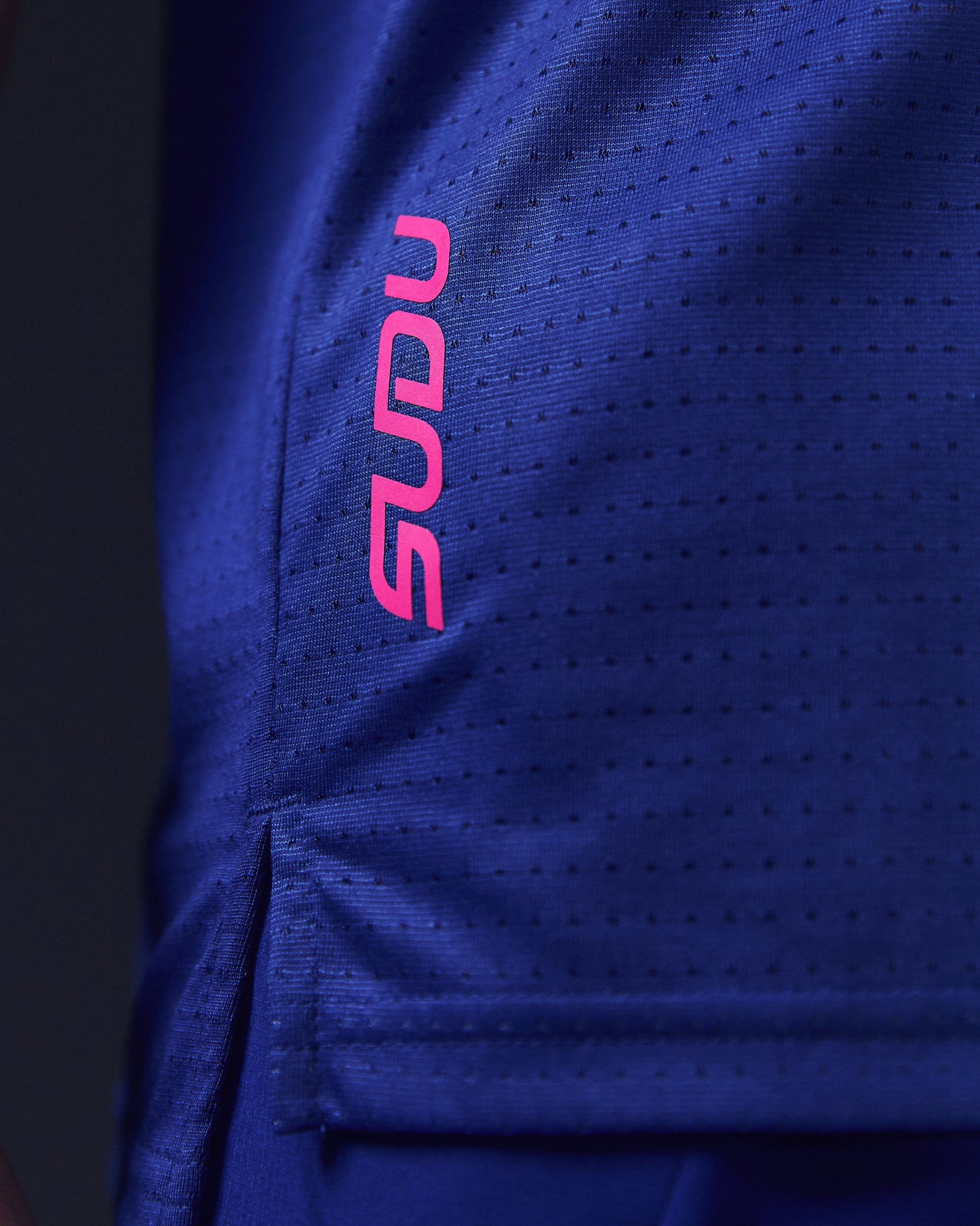 SUDU SRV 01 Run Vest - Belleweather Blue / Carmine Rose Vest