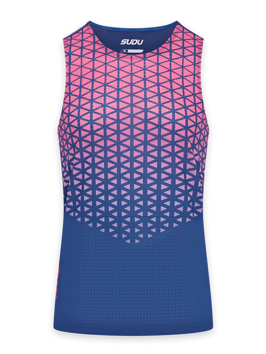 SUDU SRV 01 Vest - Dark Blue/Pink XS Vest