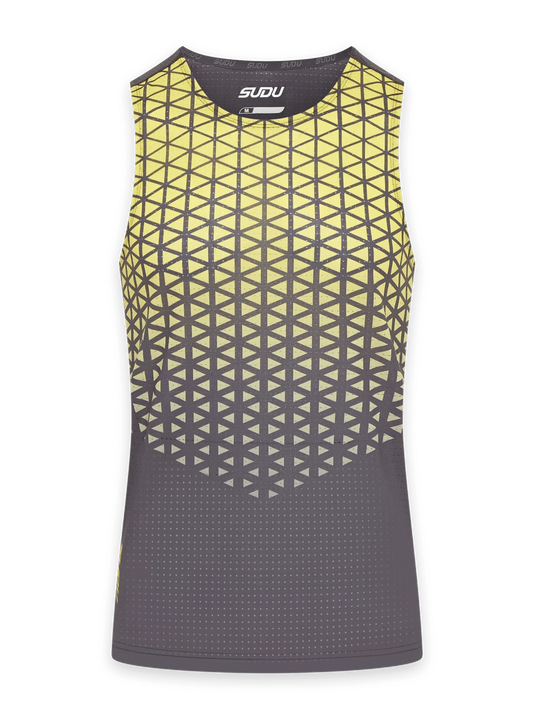 SUDU SRV 01 Vest - Grey/Yellow XS Vest