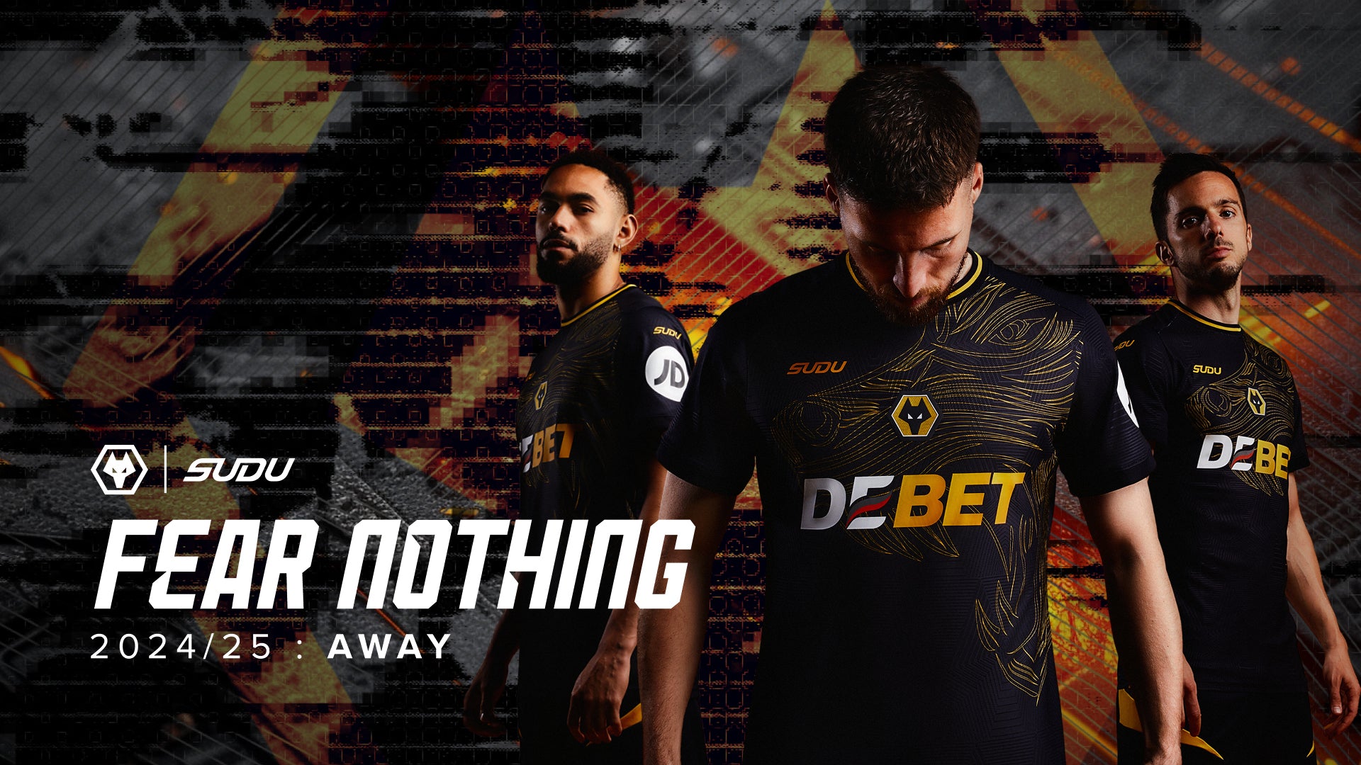 Introducing the 2024/25 Wolves Away Kit by SUDU