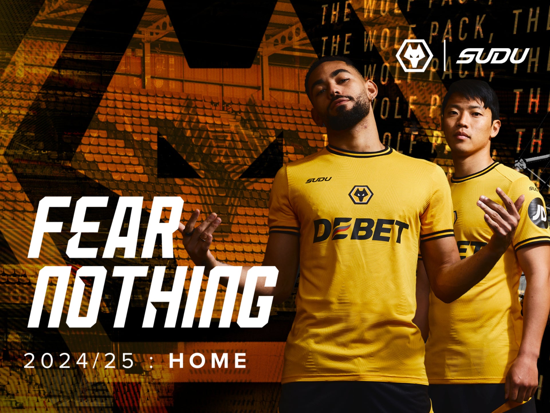 Introducing the 2024/25 Wolves Home Kit by SUDU