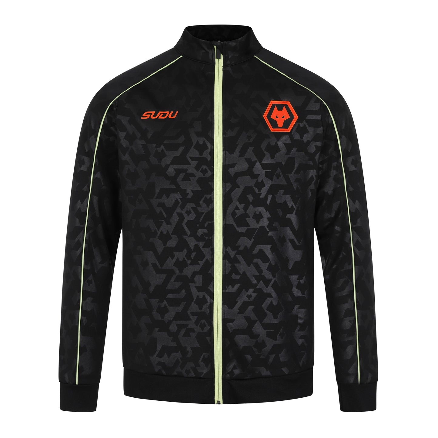 SUDU 2024-25 Pre Match Anthem Jacket - Black/Lime XS Jacket