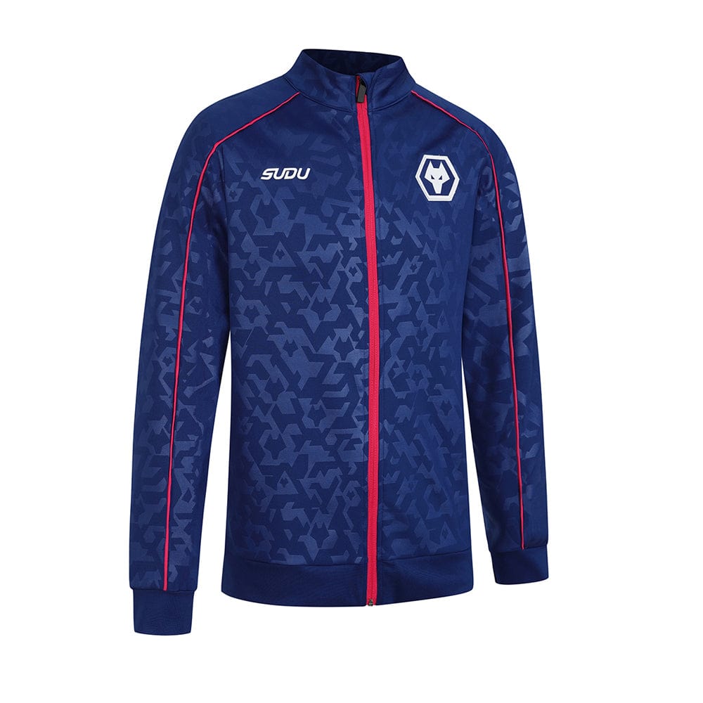 SUDU 2024-25 Pre Match Anthem Jacket - Blue/Pink Jacket