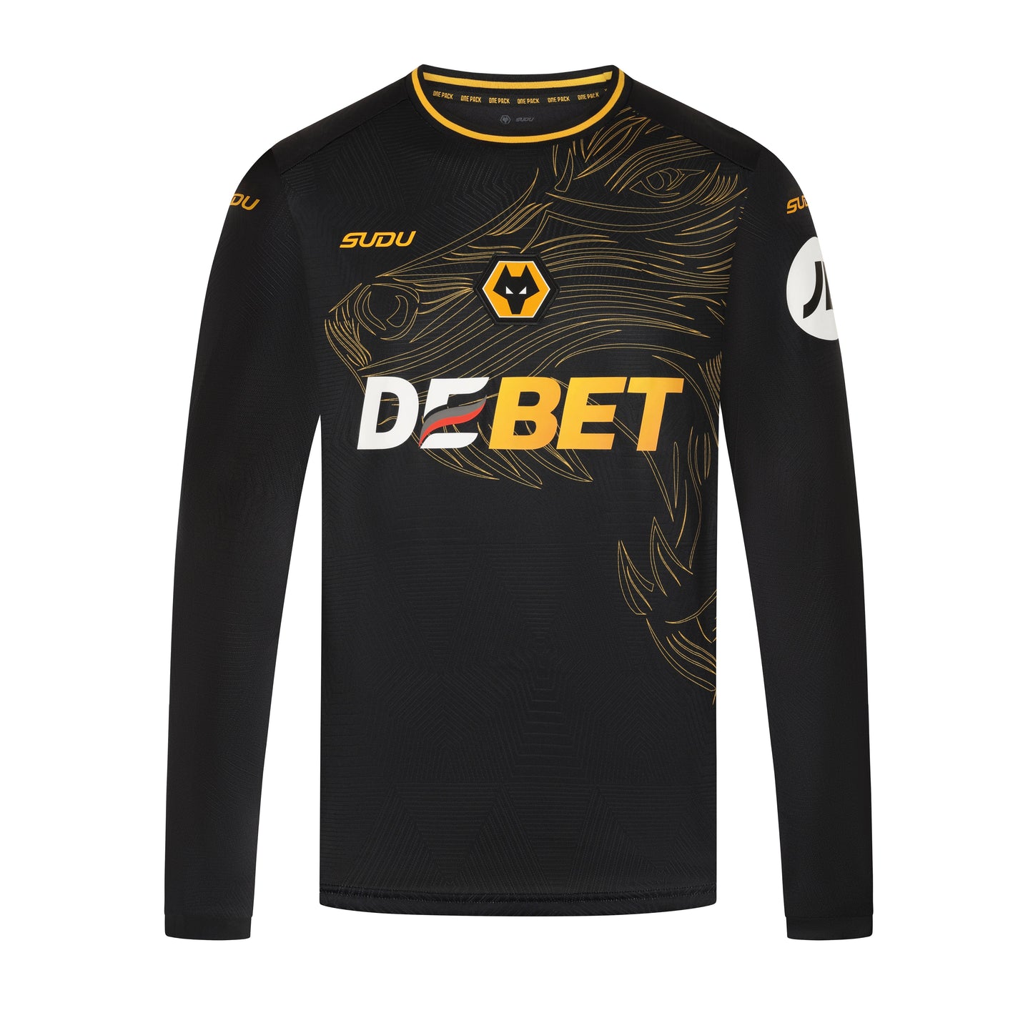 SUDU 2024-25 Wolves Away Shirt - L/S - Adult XS Long Sleeve Shirt