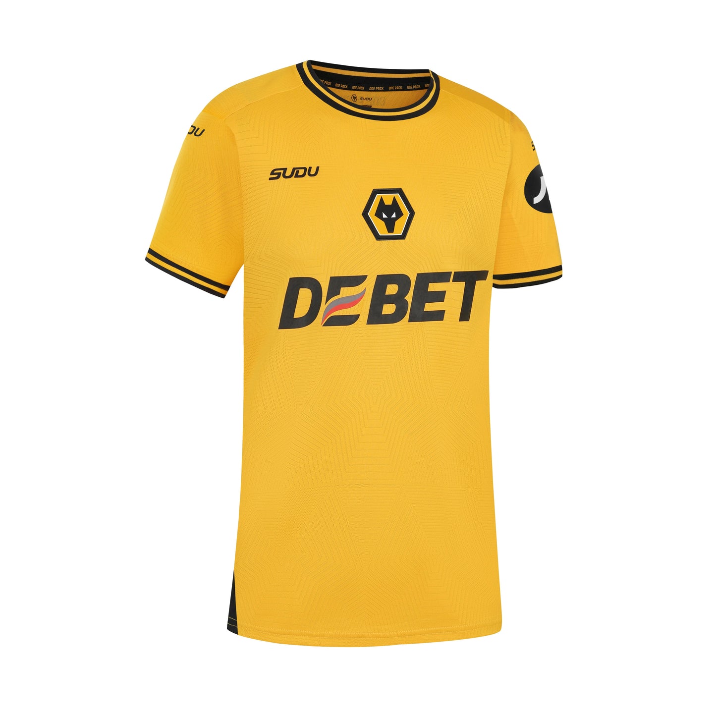 SUDU 2024-25 Wolves Home Shirt - Adult Short Sleeve T-Shirt