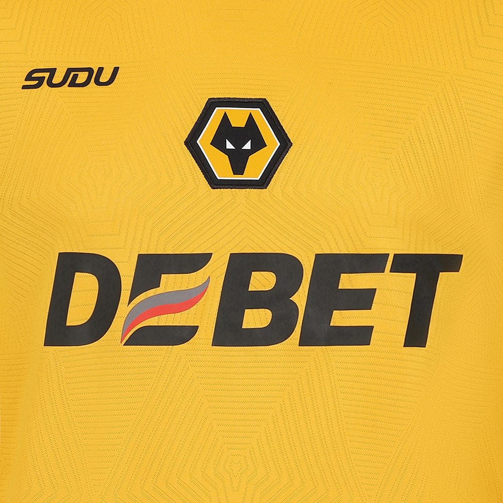 SUDU 2024-25 Wolves Home Shirt - L/S - Adult Long Sleeve Shirt