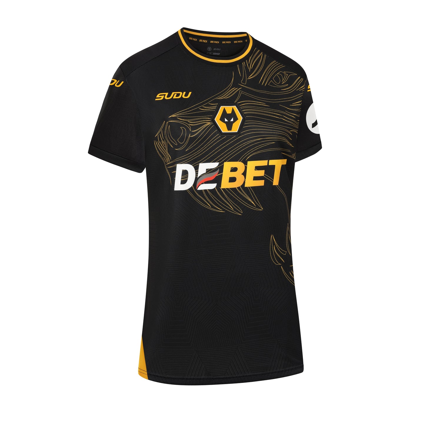 SUDU 2024-25 Wolves Womens SS Away Shirt Short Sleeve T-Shirt