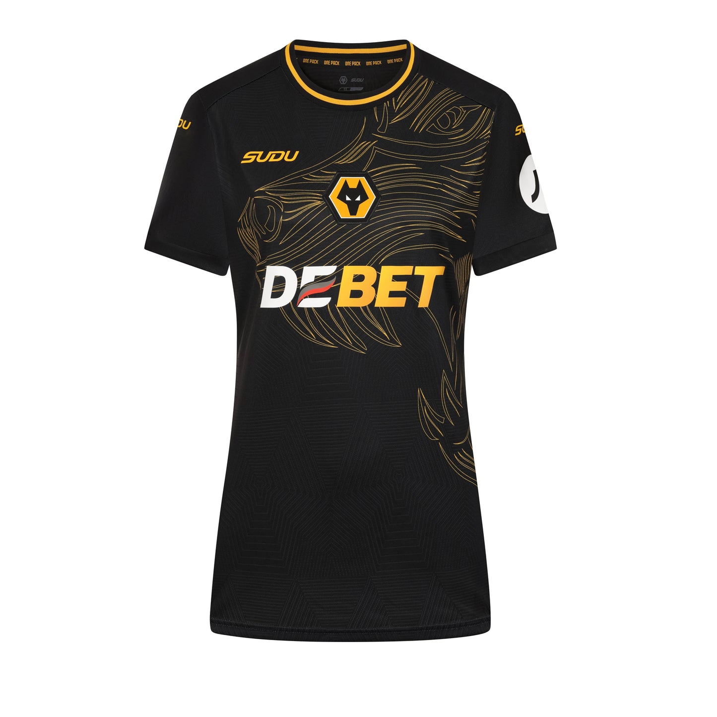 SUDU 2024-25 Wolves Womens SS Away Shirt Short Sleeve T-Shirt