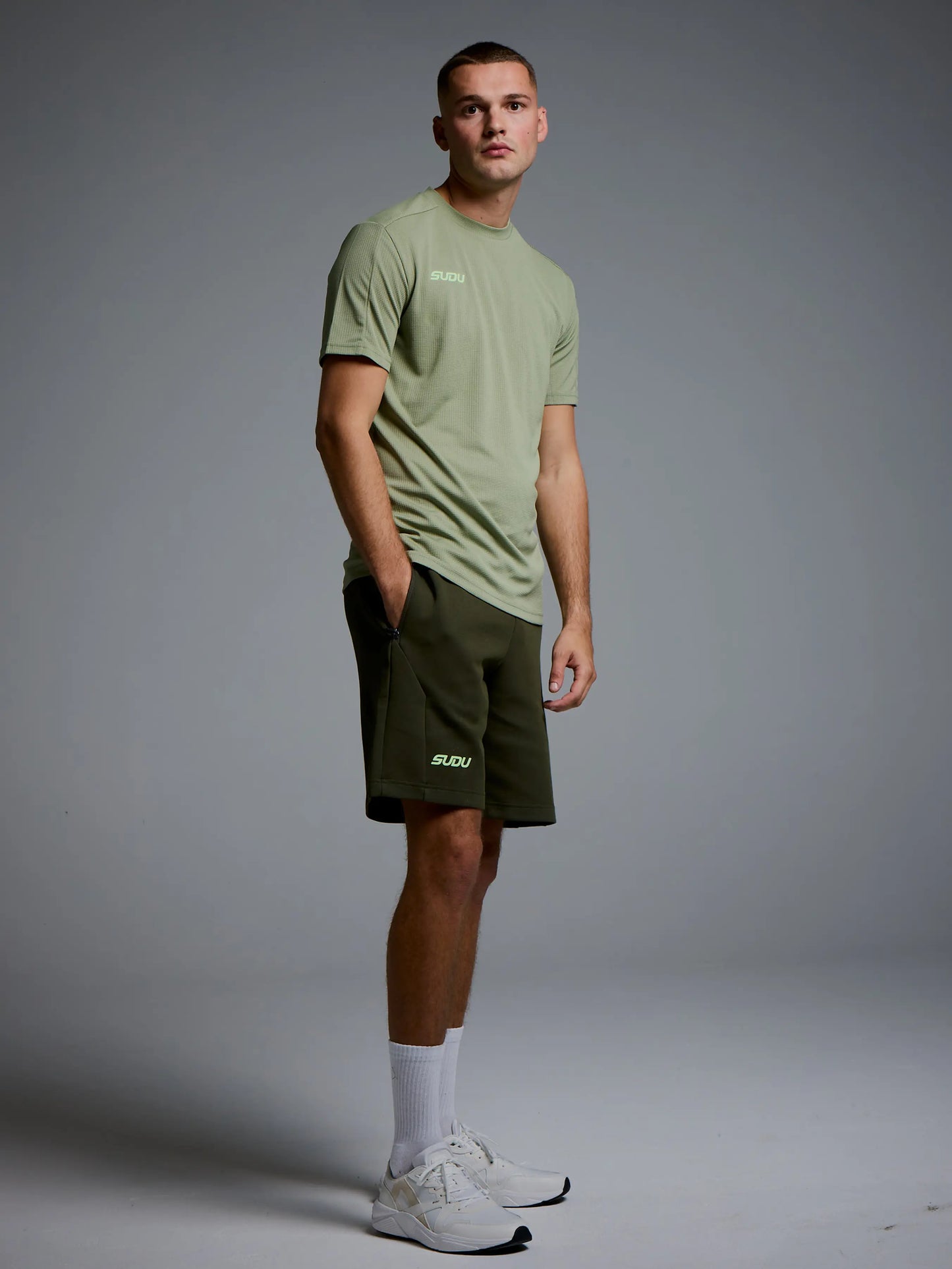 SUDU 2025-26 Sudu Lifestyle T-Shirt - Khaki Short Sleeve T-Shirt