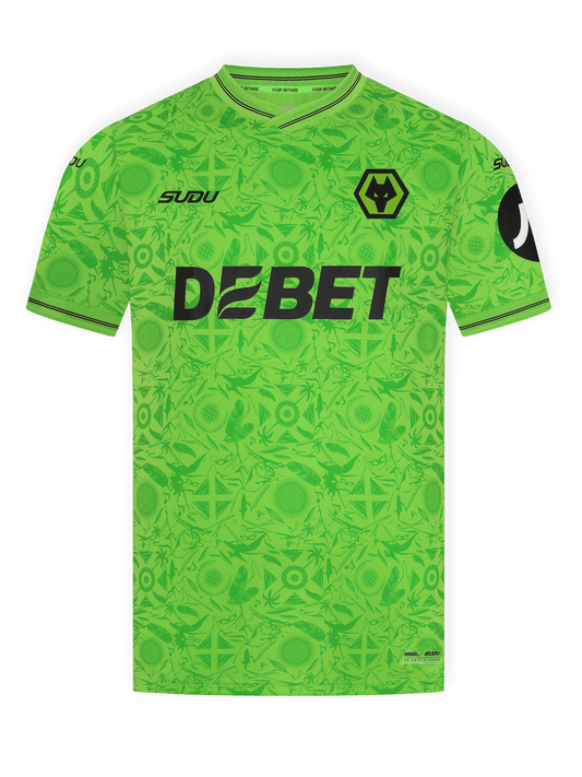 SUDU 2025-26 Wolves Goalkeeper Third Shirt - Adult Short Sleeve T-Shirt