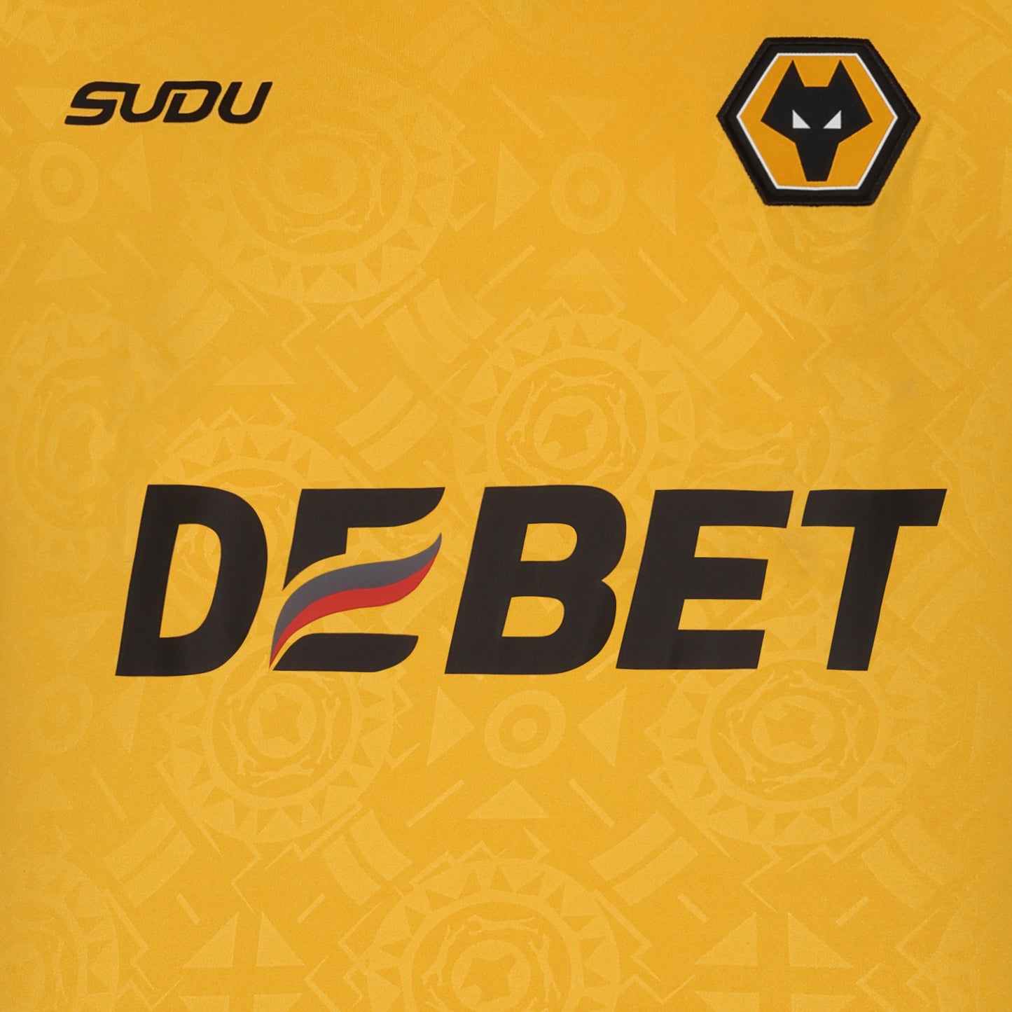 SUDU 2025-26 Wolves Home Shirt - Adult Short Sleeve T-Shirt