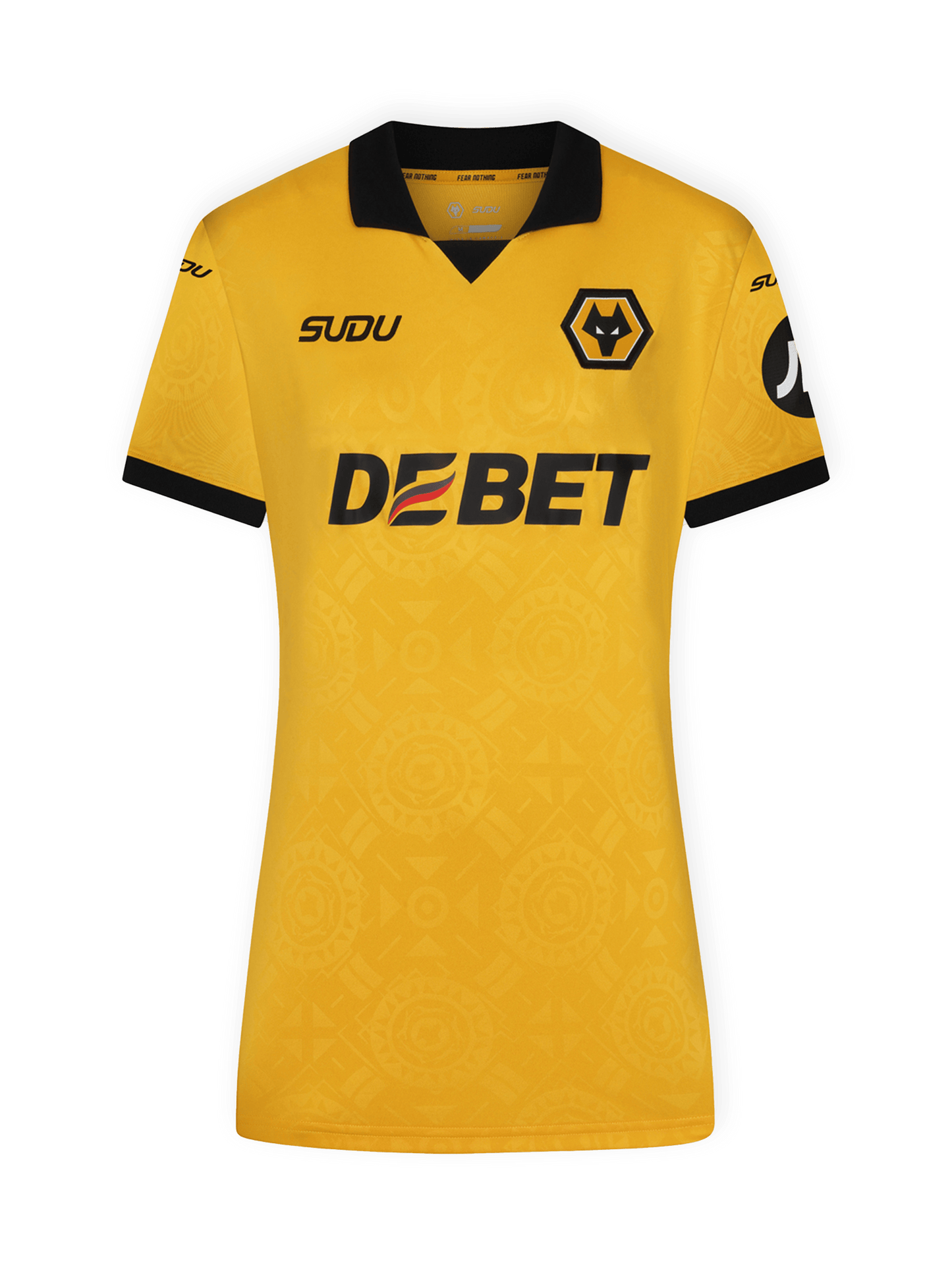 SUDU 2025-26 Wolves Womens Home Shirt Short Sleeve T-Shirt