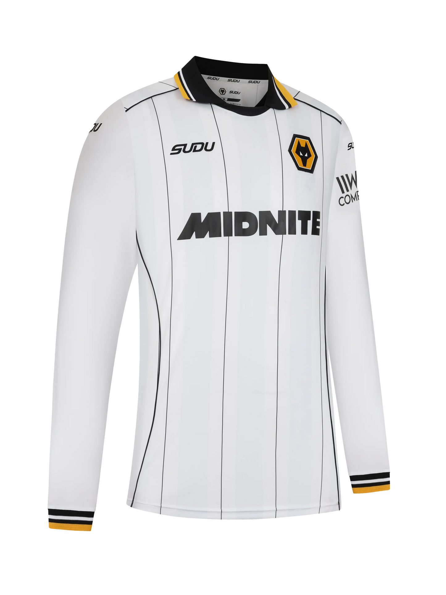 SUDU 2026-27 Wolves Away Shirt - Adult - Long Sleeve Long Sleeve Shirt