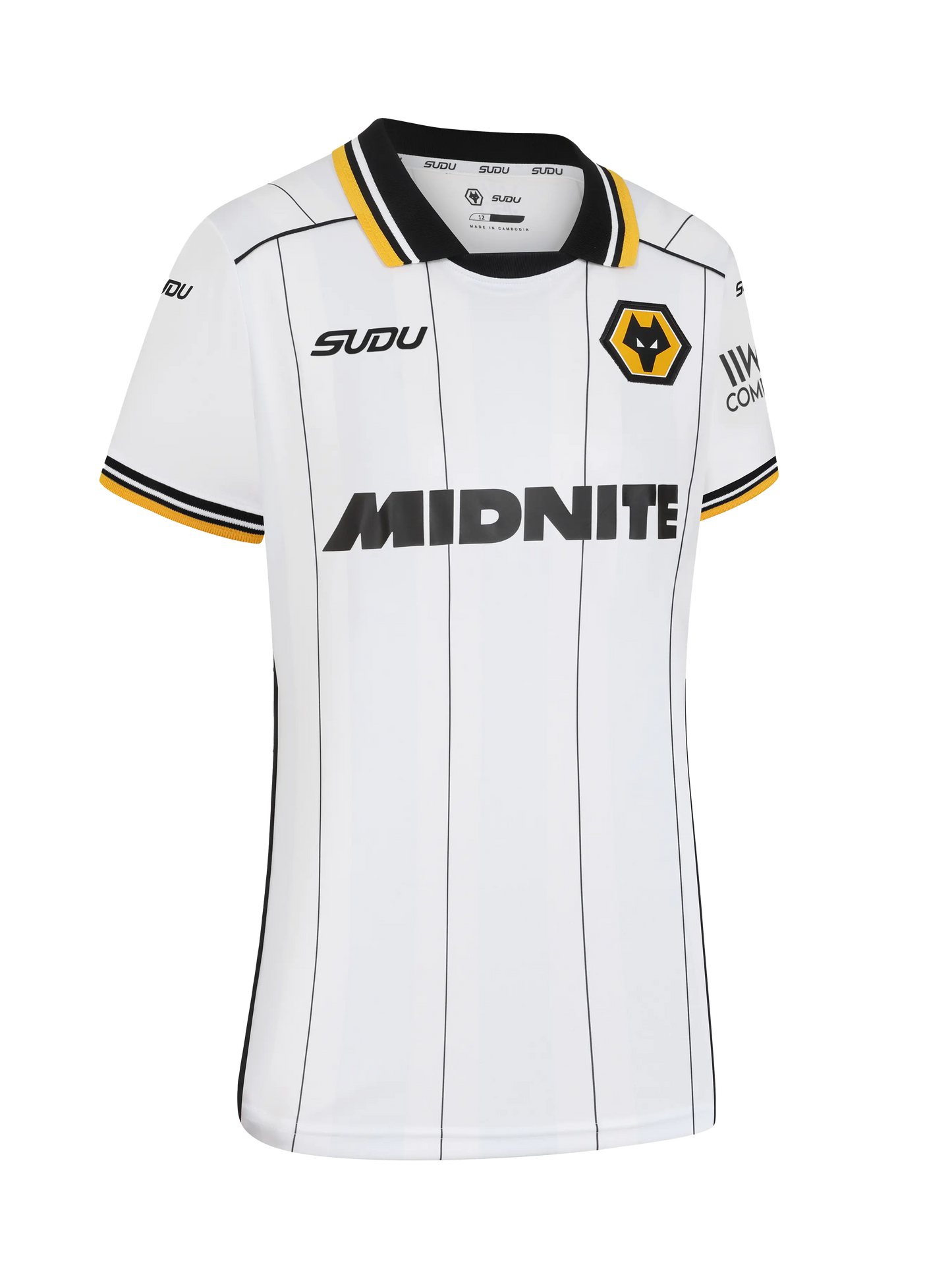SUDU 2026-27 Wolves Away Shirt - Womens Short Sleeve T-Shirt