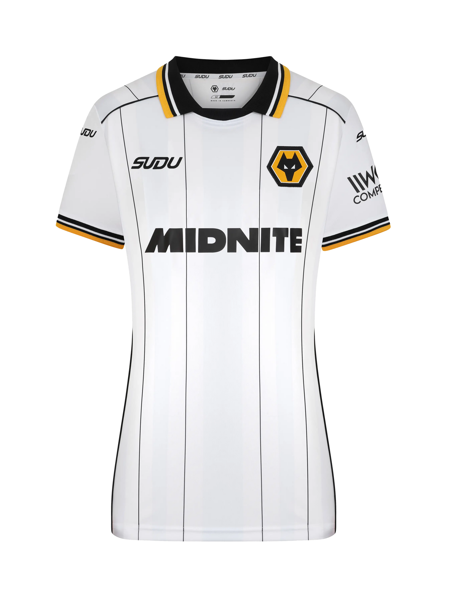 SUDU 2026-27 Wolves Away Shirt - Womens Short Sleeve T-Shirt