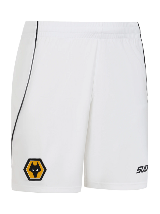 SUDU 2026-27 Wolves Away Short - White Shorts