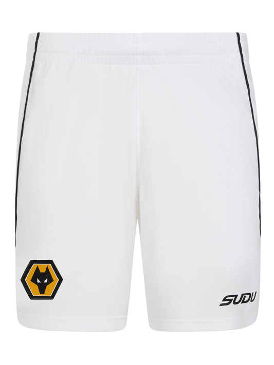 SUDU 2026-27 Wolves Away Short - White Shorts