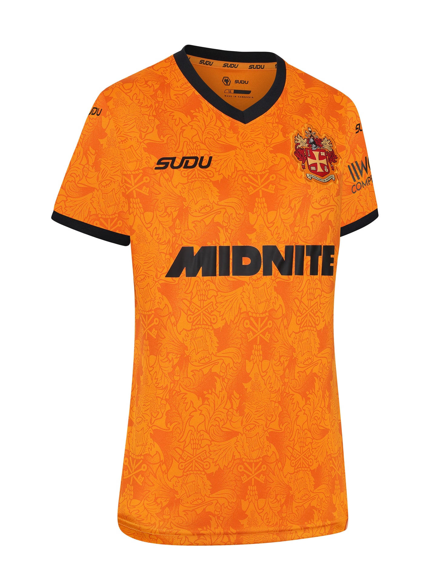 SUDU 2026-27 Wolves Home Shirt - Womens Short Sleeve T-Shirt