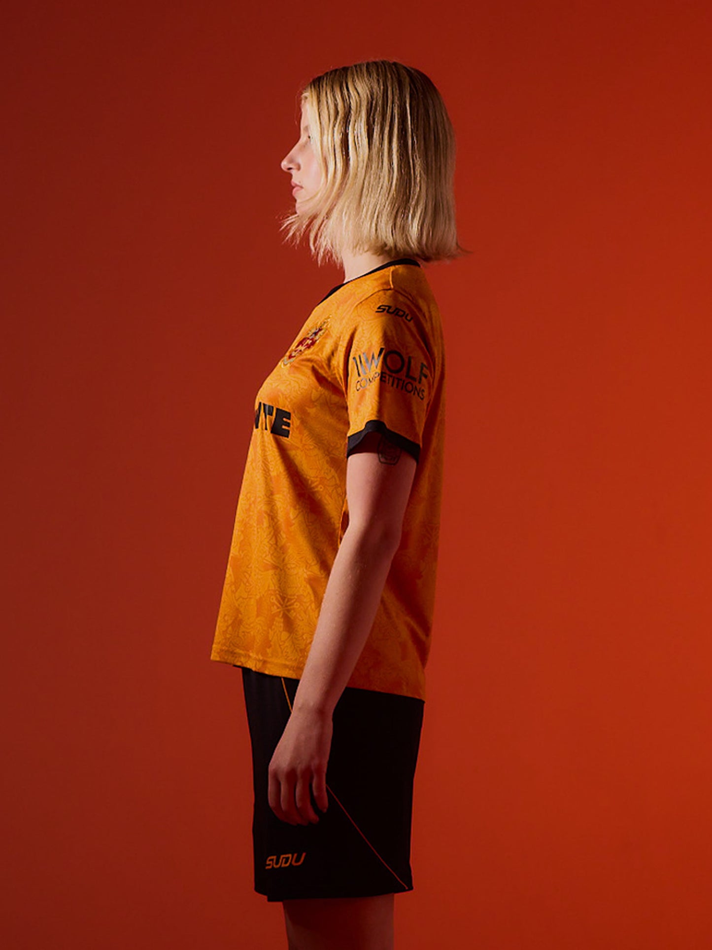 SUDU 2026-27 Wolves Home Shirt - Womens Short Sleeve T-Shirt