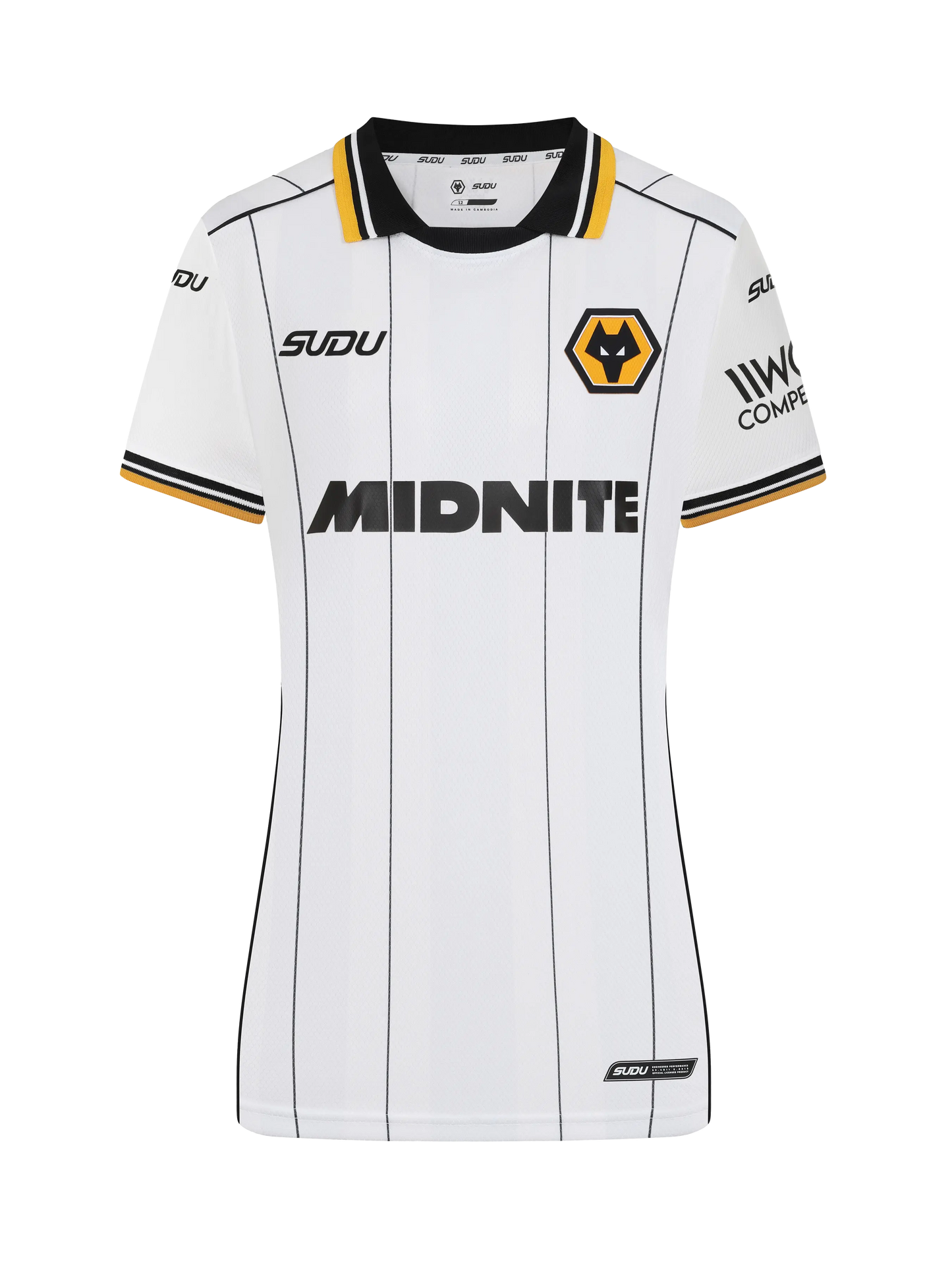 SUDU 2026-27 Wolves Pro Away Shirt - Womens Short Sleeve T-Shirt