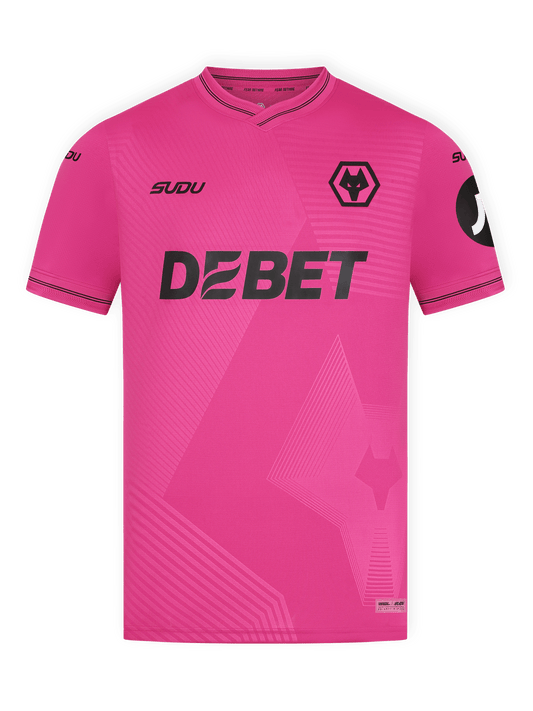 SUDU 25/26 Wolves Goalkeeper Away Shirt - Adult Short Sleeve T-Shirt