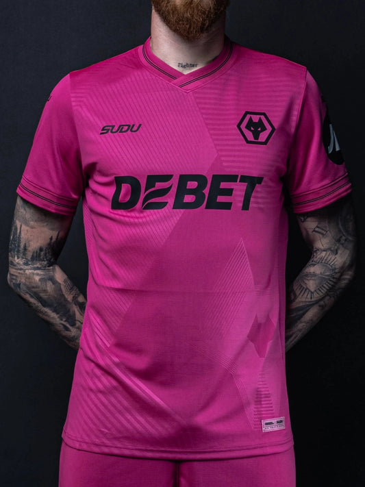 SUDU 25/26 Wolves Goalkeeper Away Shirt - Adult Short Sleeve T-Shirt