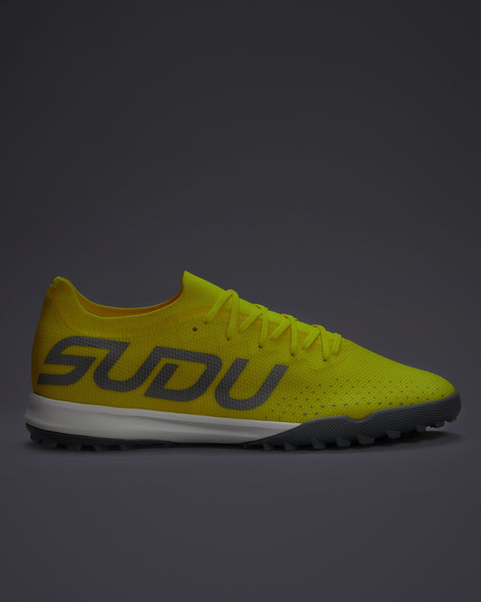 SUDU SFS TT 01 Turf - Yellow Astroturf Shoe
