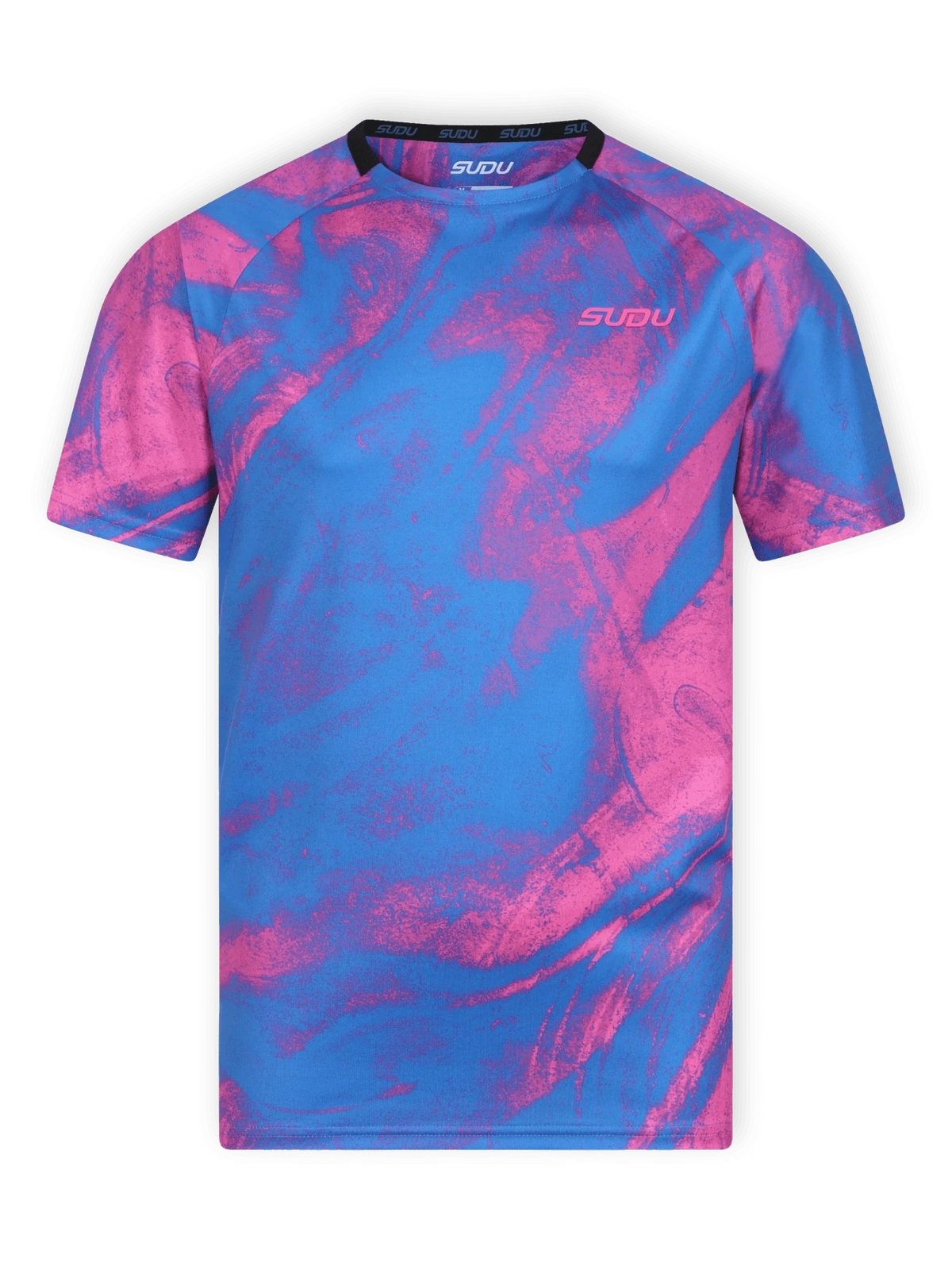 SPTP 01 Training T Shirt Blue Pink