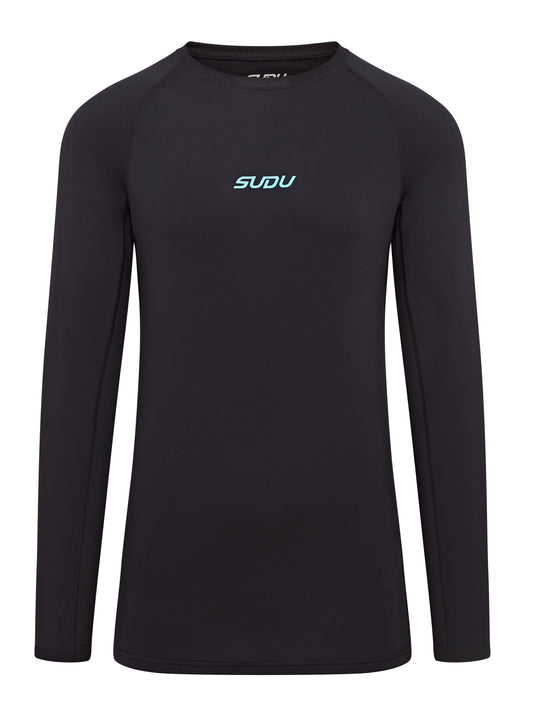 SUDU SRB LS 01 Run Long Sleeve Baselayer - Black XS Long Sleeve Shirt