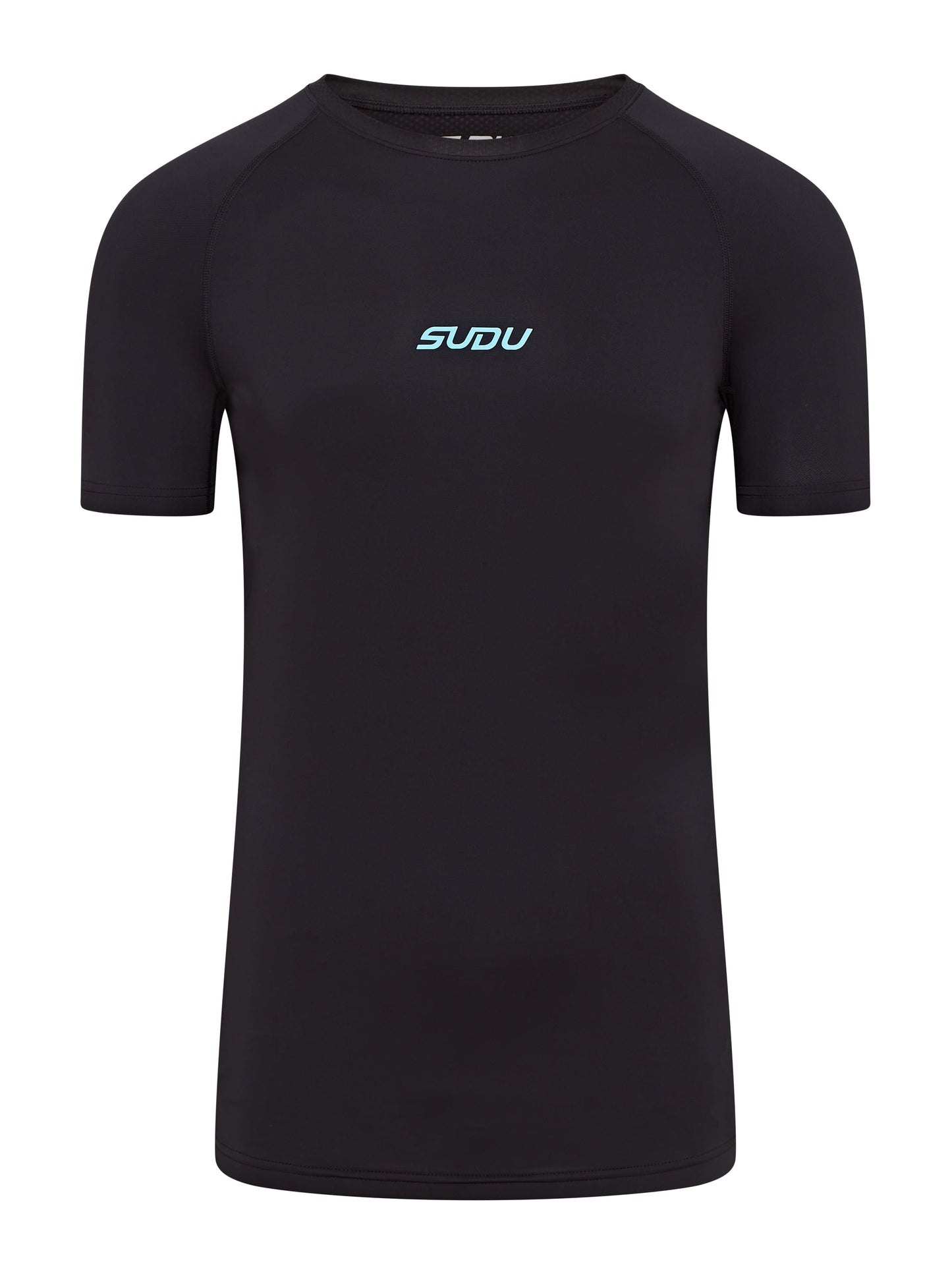 SUDU SRB SS 01 Run Short Sleeve Baselayer - Black XS Short Sleeve T-Shirt