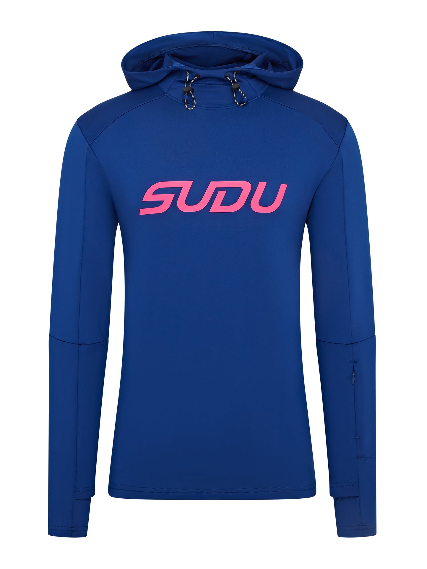 SUDU SRH 01 Run Hoodie - Dark Blue/Pink XS Hoodie