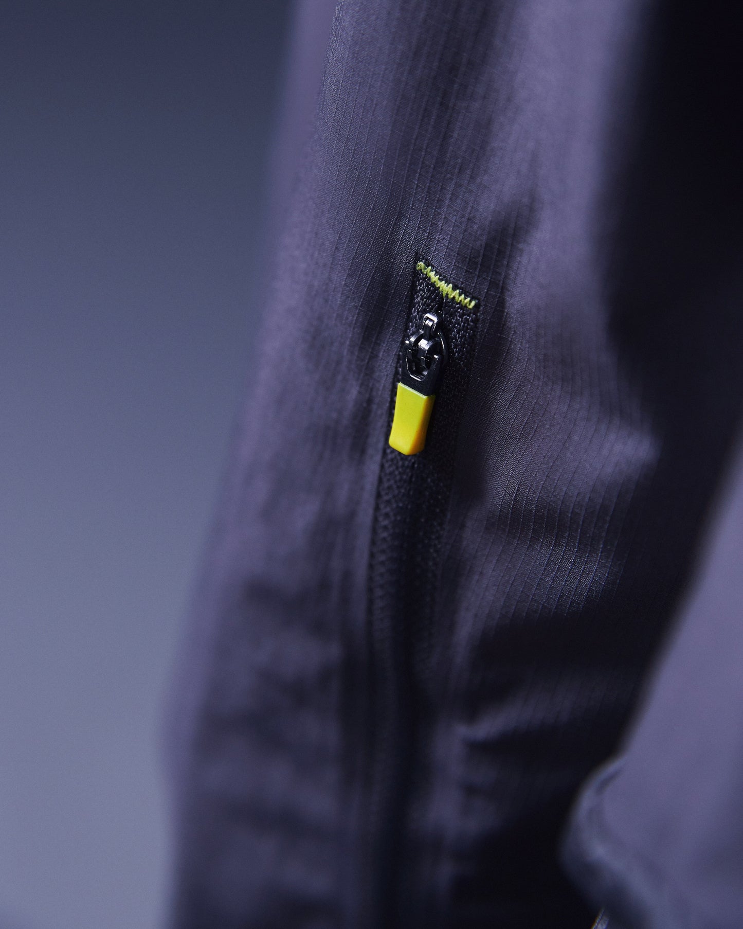 SUDU SRJ FZ 01 Run Full Zip Jacket - Iron Gate / Blazing Yellow Jacket