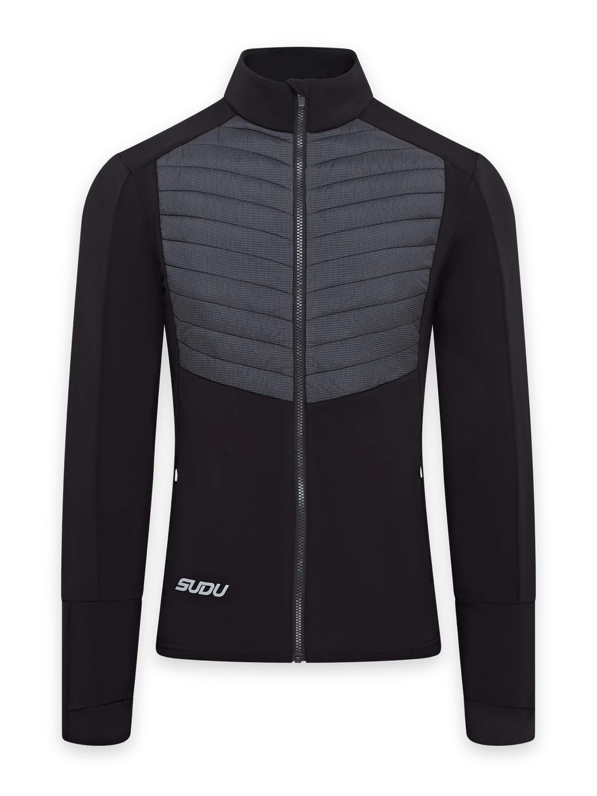 SRJ HY 01 Hybrid Jacket Black Grey